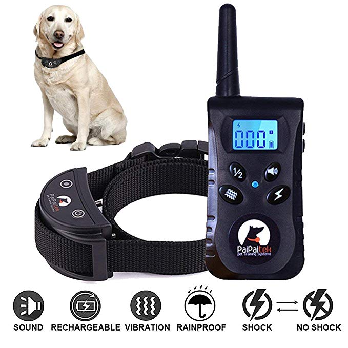 Dog Shock Collar,Dog Training Collar,Shock Collar Dogs,HerQueen Hihamer Small Medium Large Pet Remote(2018 Upgraded) 1800fts