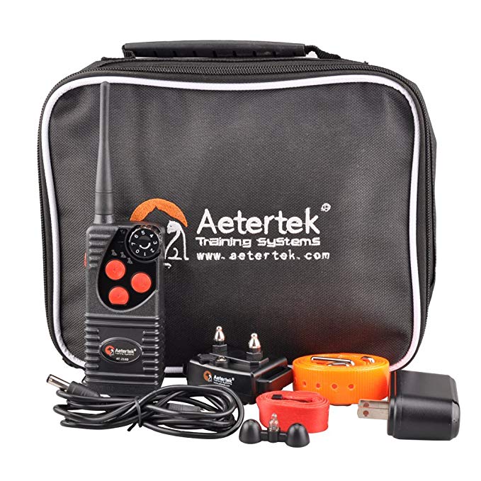 Aetertek AT-216S-350S Waterproof Remote Dog Training Shock Collar